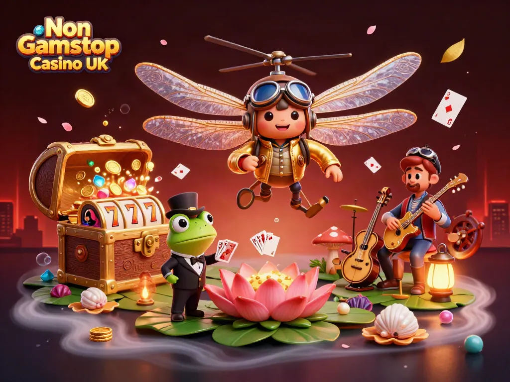 Experience the fun at Non Gamstop Casino UK with lively characters and thrilling games!