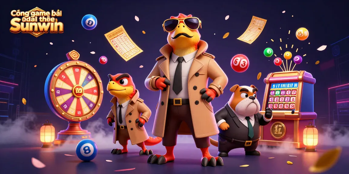 Cổng game bài đổi thưởng Sunwin offers an exciting experience as three cartoon raptors attempt to enter a high-stakes casino.